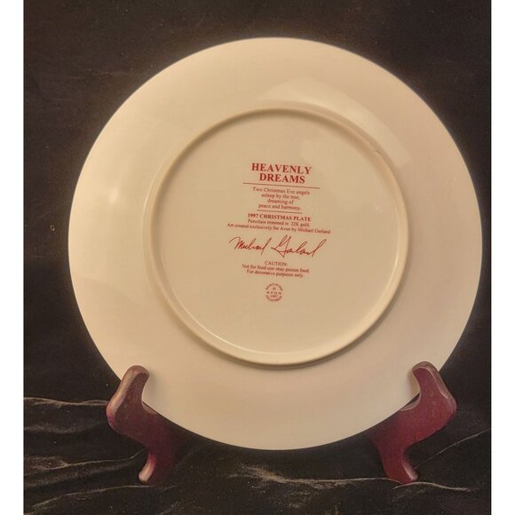Antique Avon Collector's Porcelain Plate "Heavenly Dreams" - Picture 5 of 10